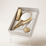 Box miroir couleur or