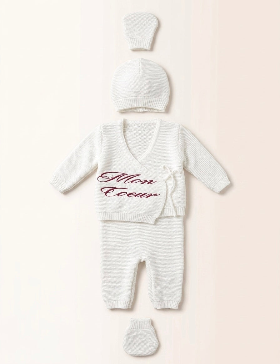 Ensemble bébé en maille