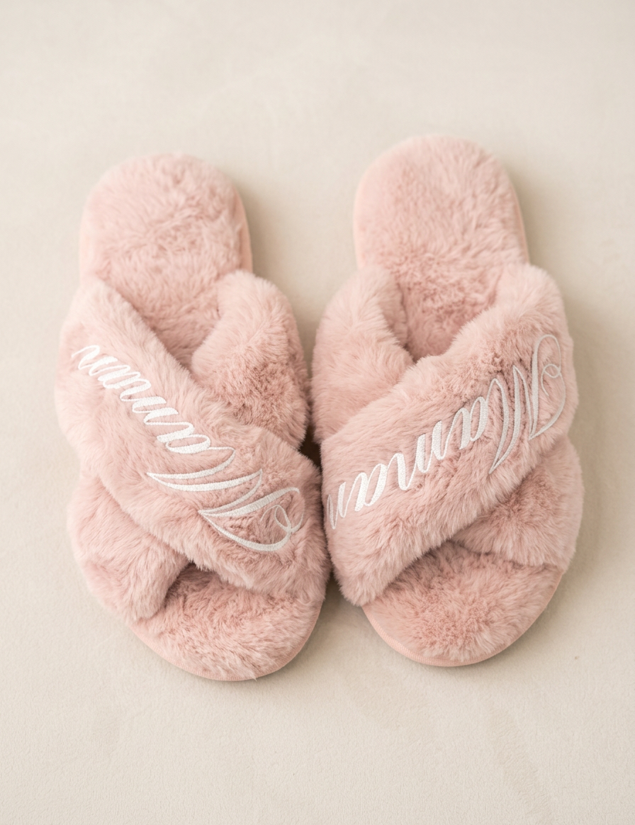 Chausson rose à personnaliser