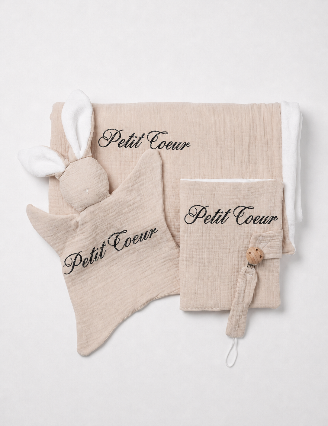 Coffret bébé Personnalisé Beige