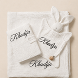 Cadeau naissance blanc Personnalisé